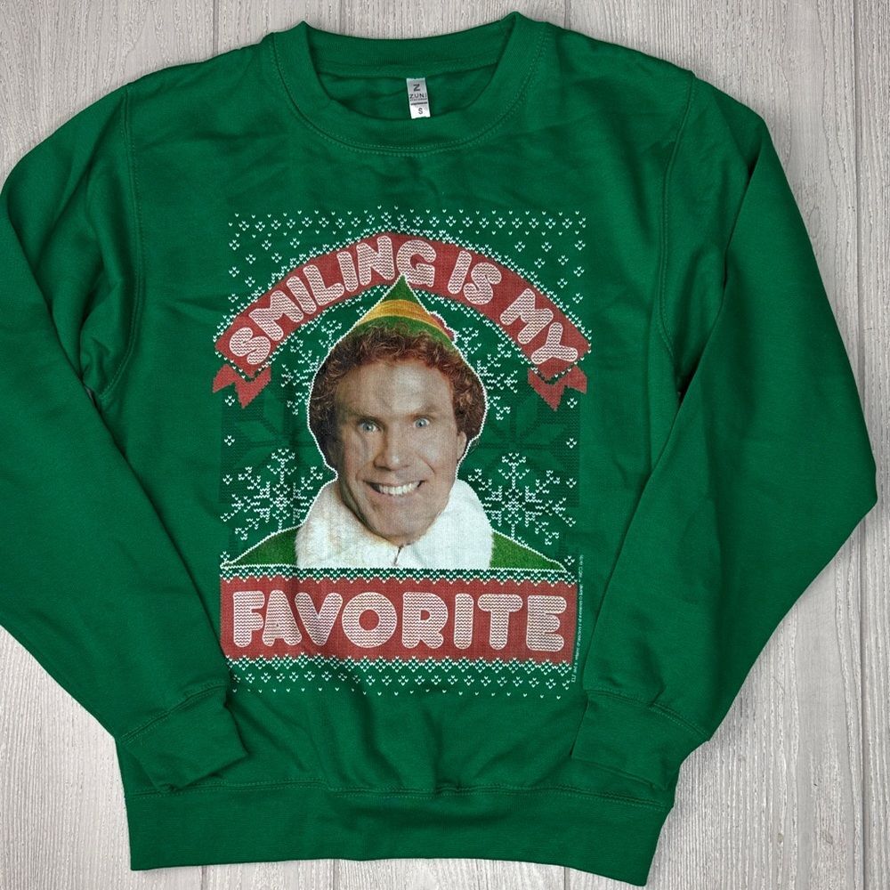 Small Christmas Sweater, Buddy The Elf, Oversized